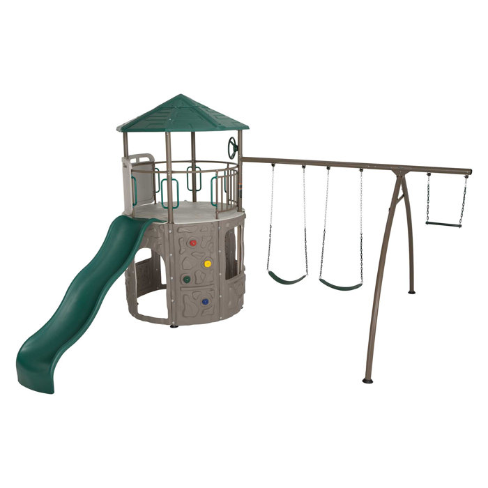 Lifetime Adventure Tower Swing Set Wayfair.co.uk